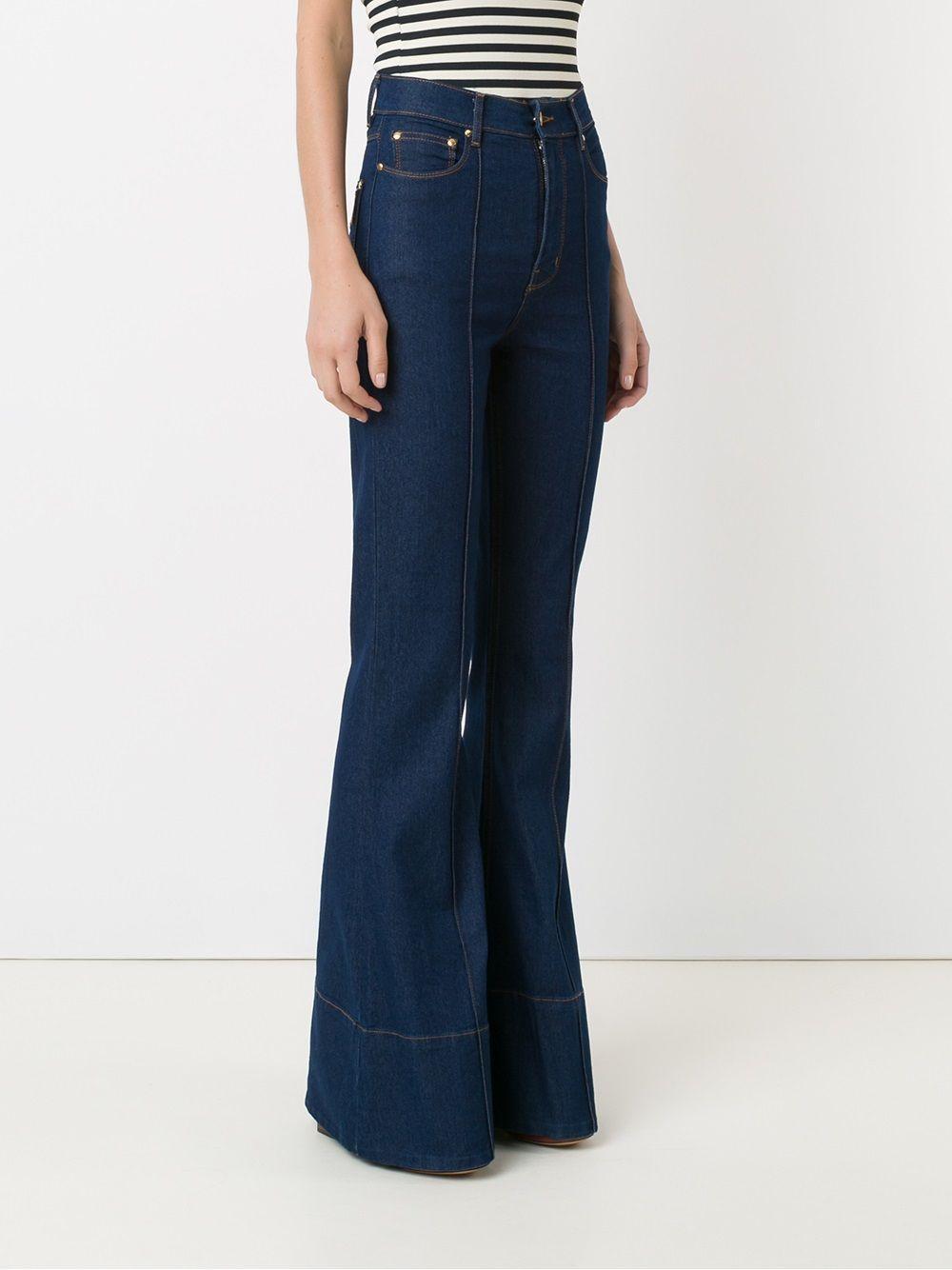 high waist flared jeans Product Image