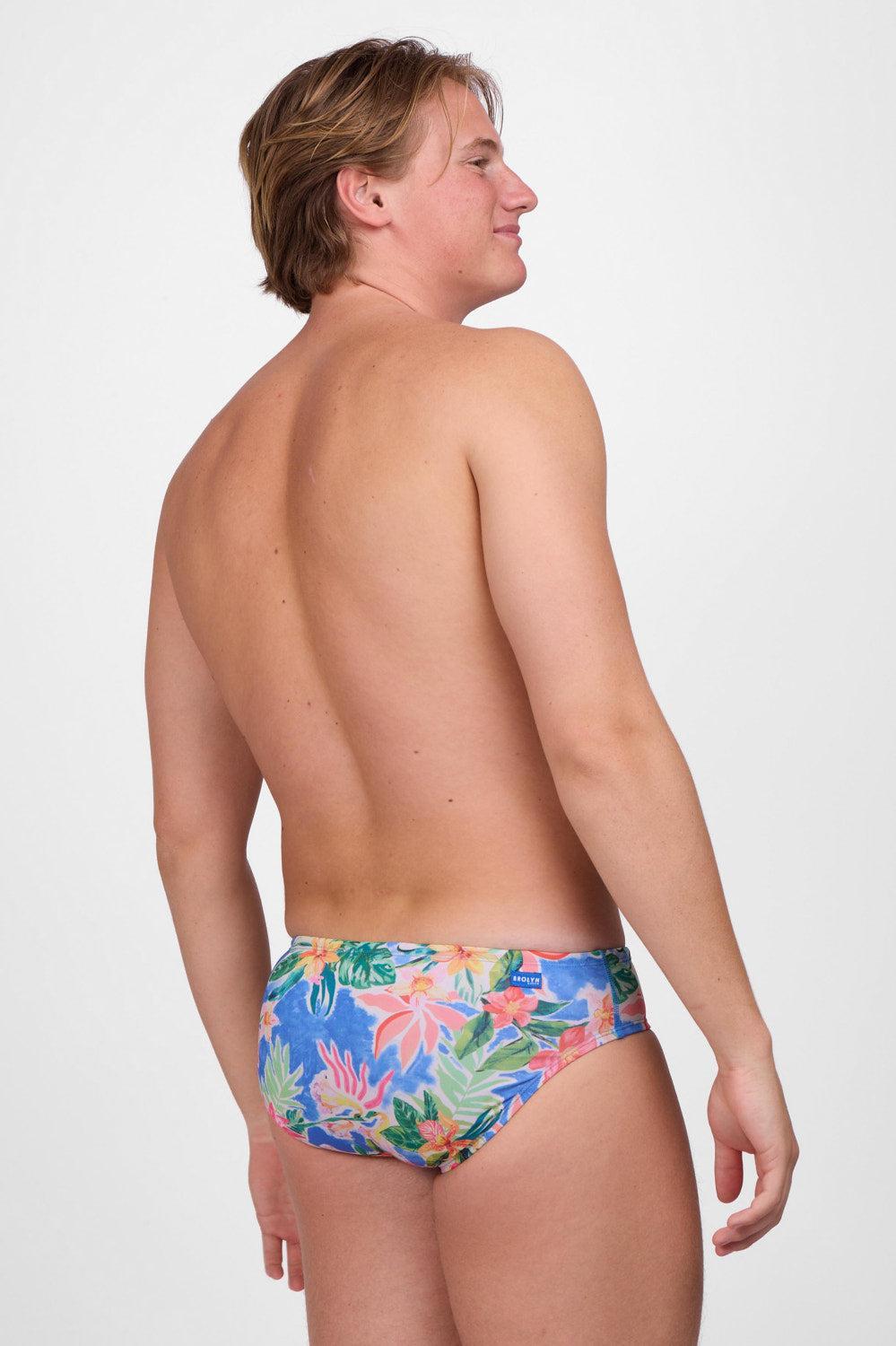 BROLYN Swim Brief - Green Apple Male Product Image