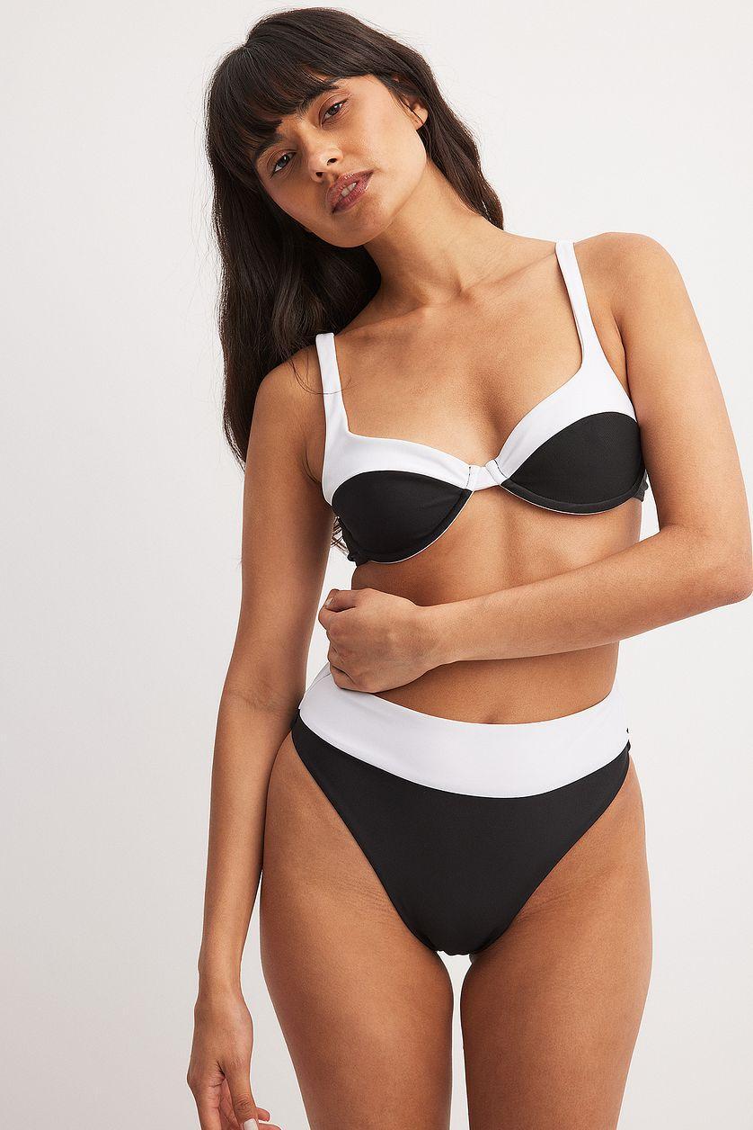 Panel High Waist Bikini Panty Product Image