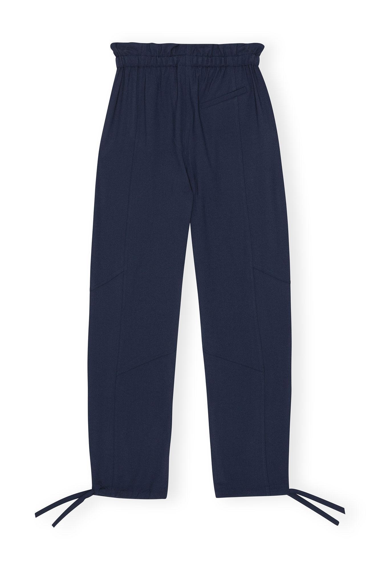 Blue Light Elasticated Waist Pants Product Image