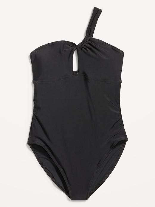 One-Shoulder Cutout Swimsuit Product Image