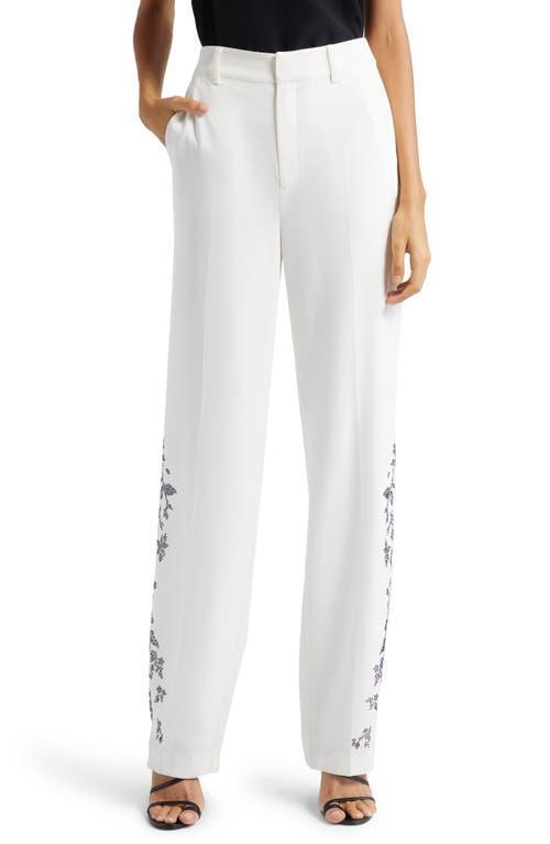 Collins Heatset Lilac Vine Straight-Leg Pants Product Image