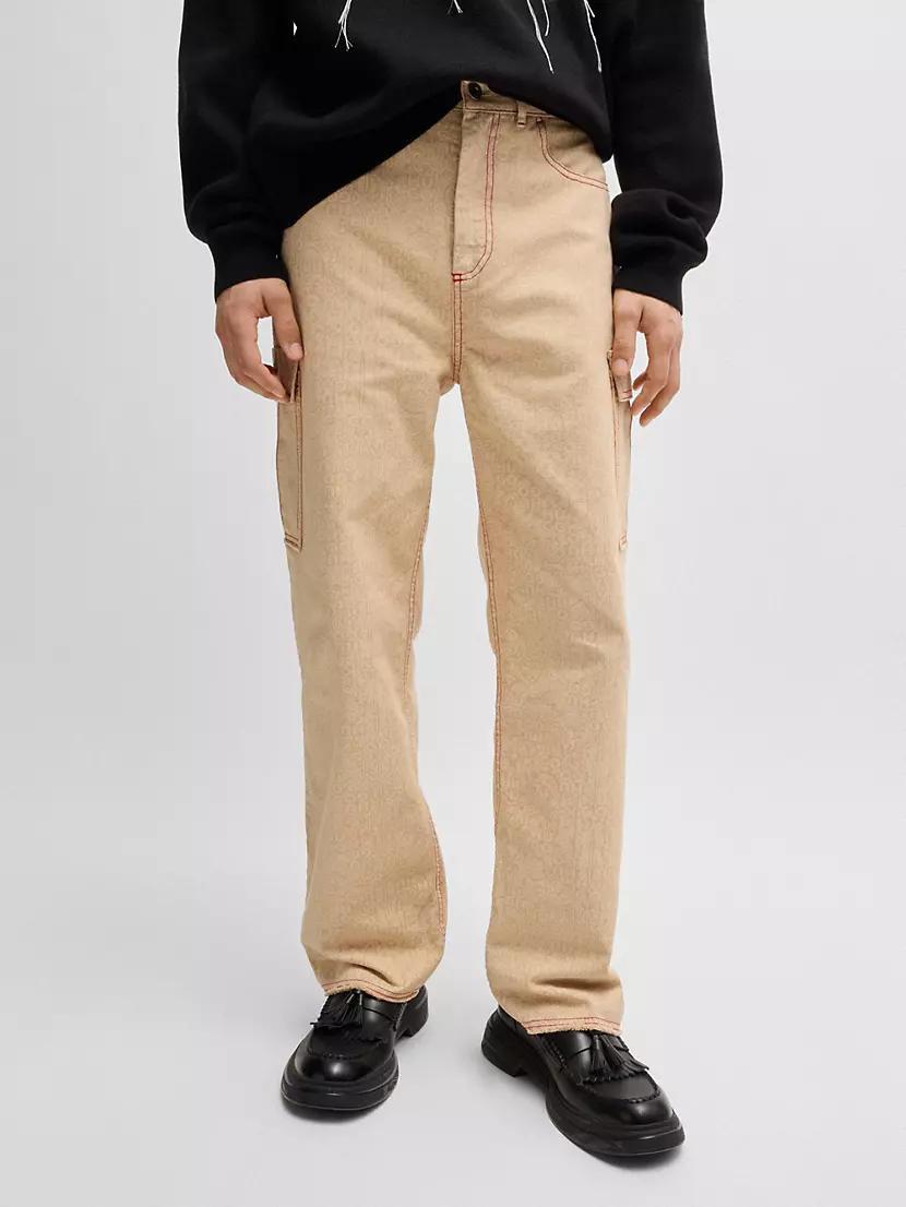 HUGO x Les Benjamins Relaxed-Fit Trousers Product Image