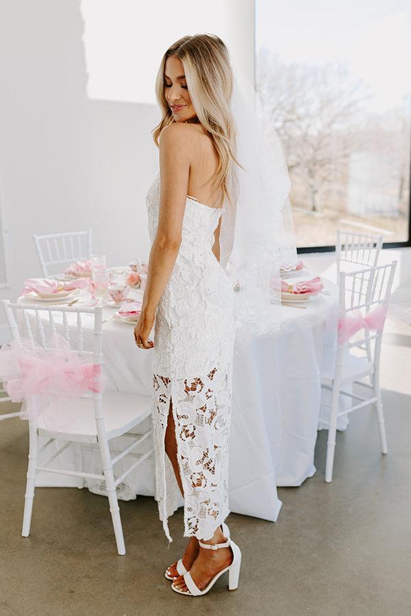 Better Than Classic Crochet Midi in White Product Image