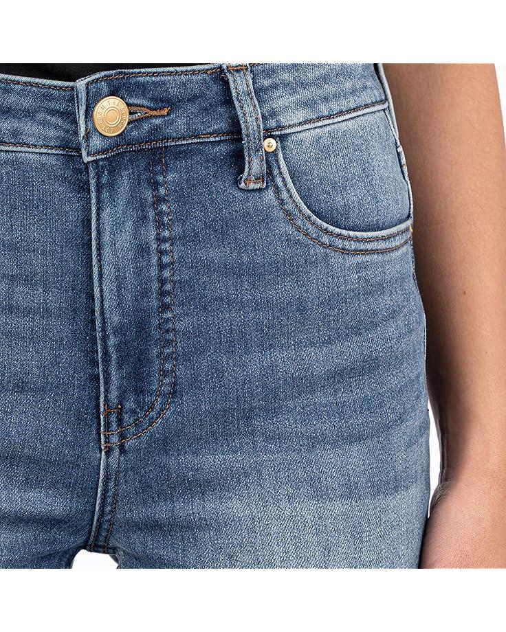 Kelsey High-Rise Fab AB Ankle Flare in Comprehensive Product Image