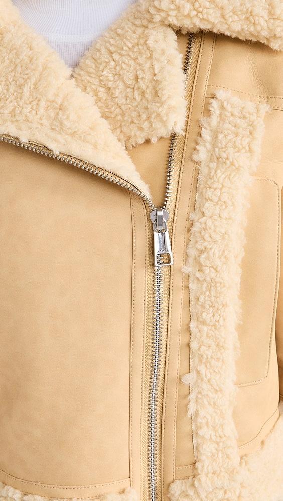 Apparis Jay Supple Sans Leather Bonded Coat | Shopbop Product Image