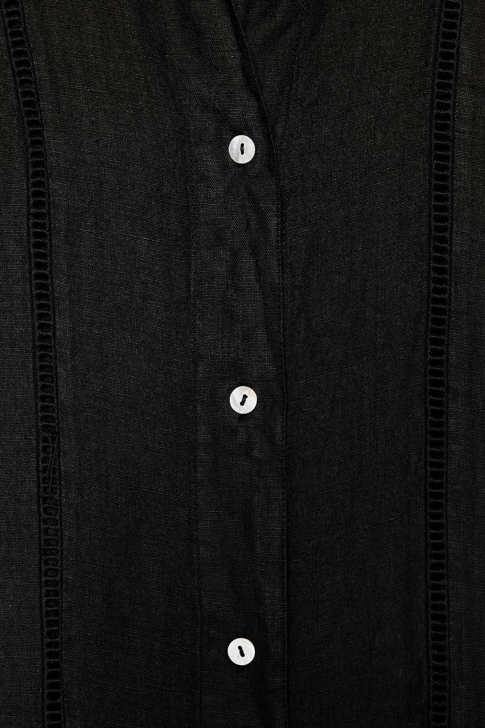 100% LINEN SHIRT ZW COLLECTION Product Image