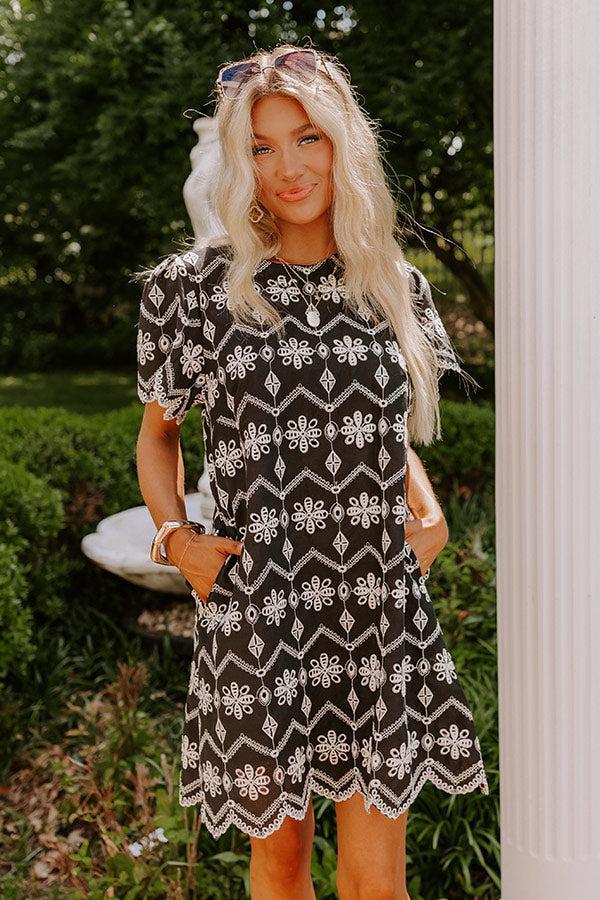 Charming Moment Eyelet Mini Dress Product Image