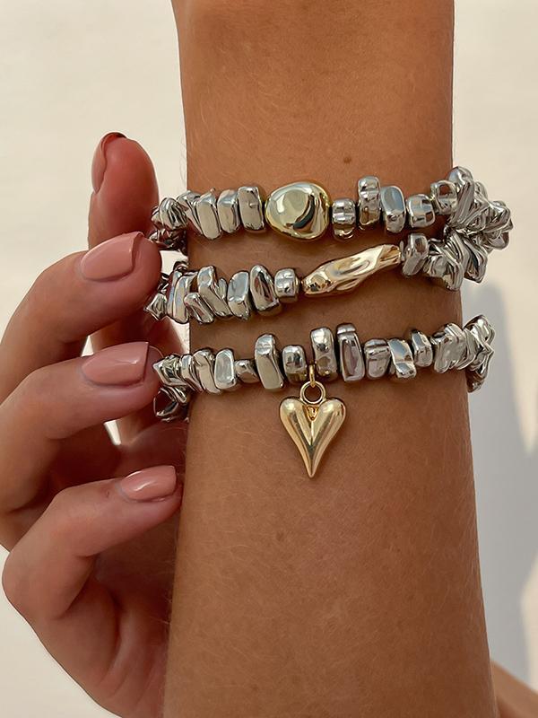 3 Pcs Geometric Bracelet Accessories Product Image