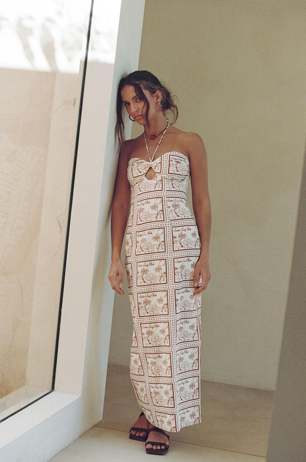 Taylee Midi Dress - Sabo Postcard Product Image