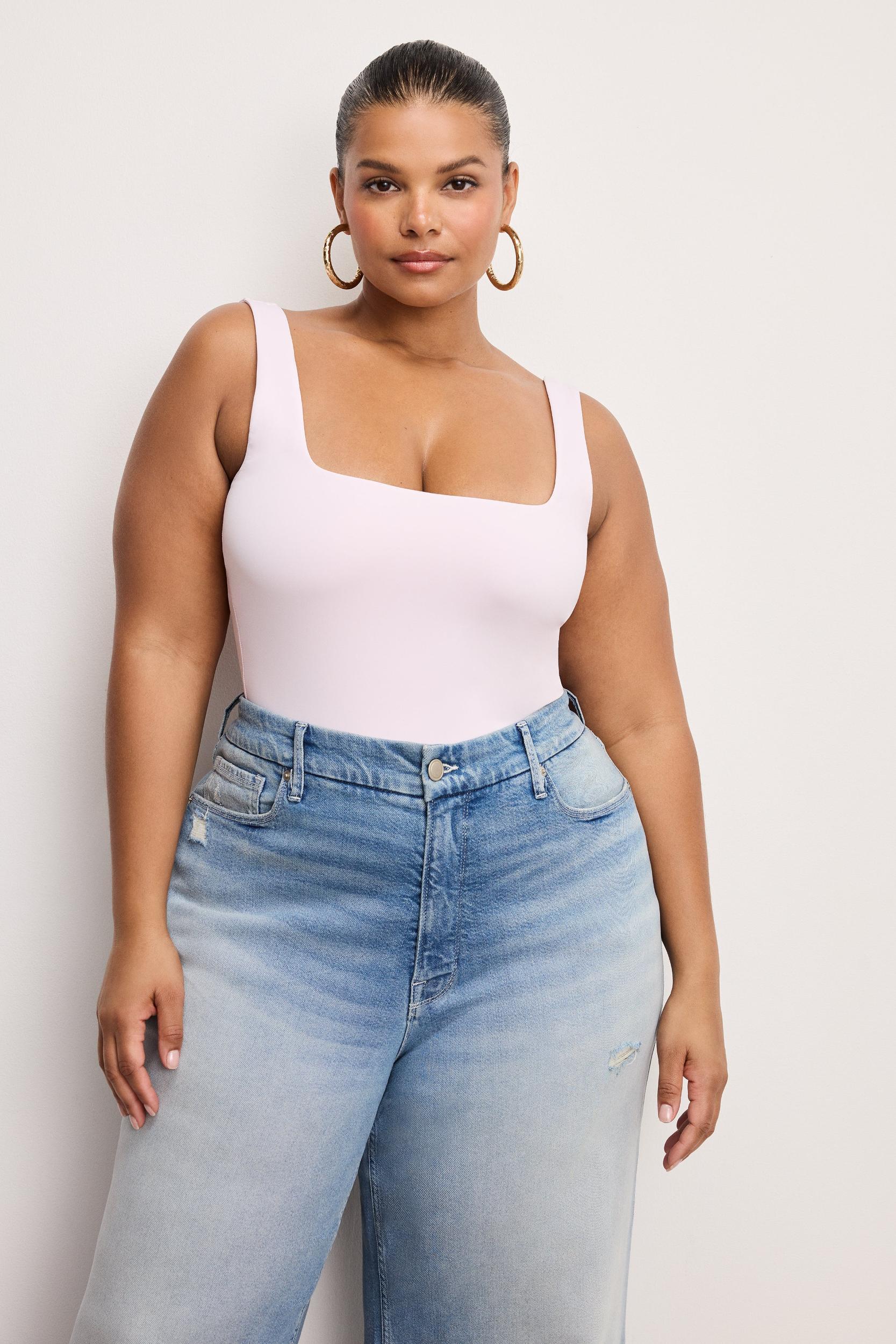 SCUBA MODERN TANK BODYSUIT | COTTON CANDY PINK003 Product Image