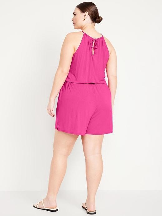 Sleeveless Romper -- 3-inch inseam Product Image