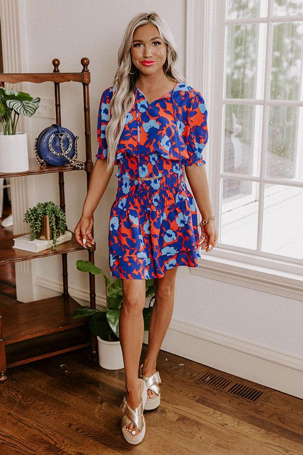 Put My Song On Floral Top Product Image