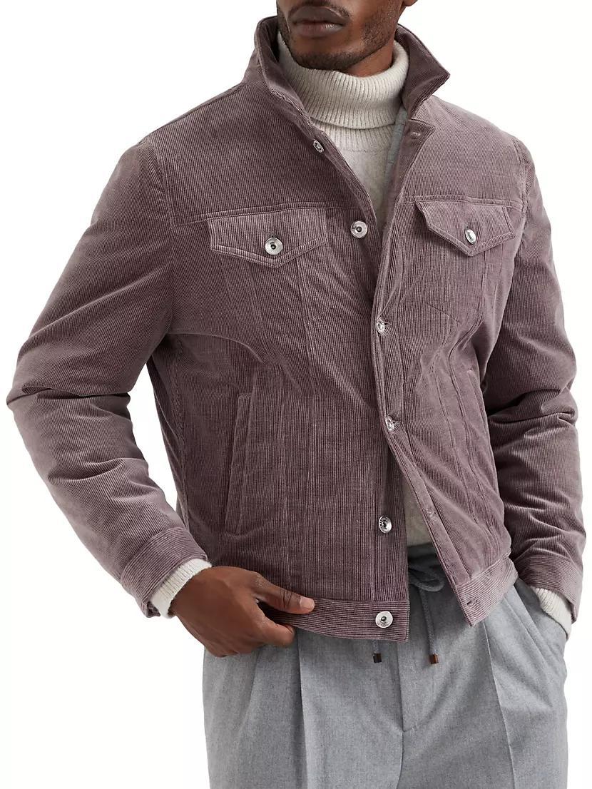Corduroy Four Pocket Outerwear Jacket Product Image