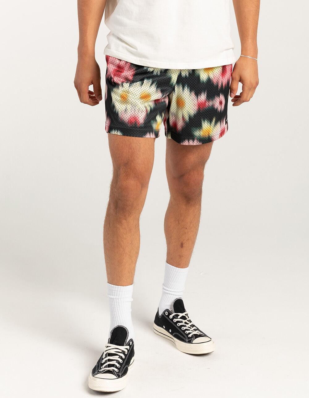 RSQ Mens 6" Mesh Shorts - PINK COMBO Product Image