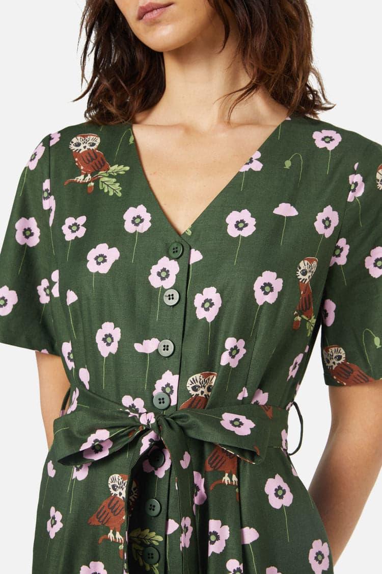 Poppy Owl Jumpsuit Product Image