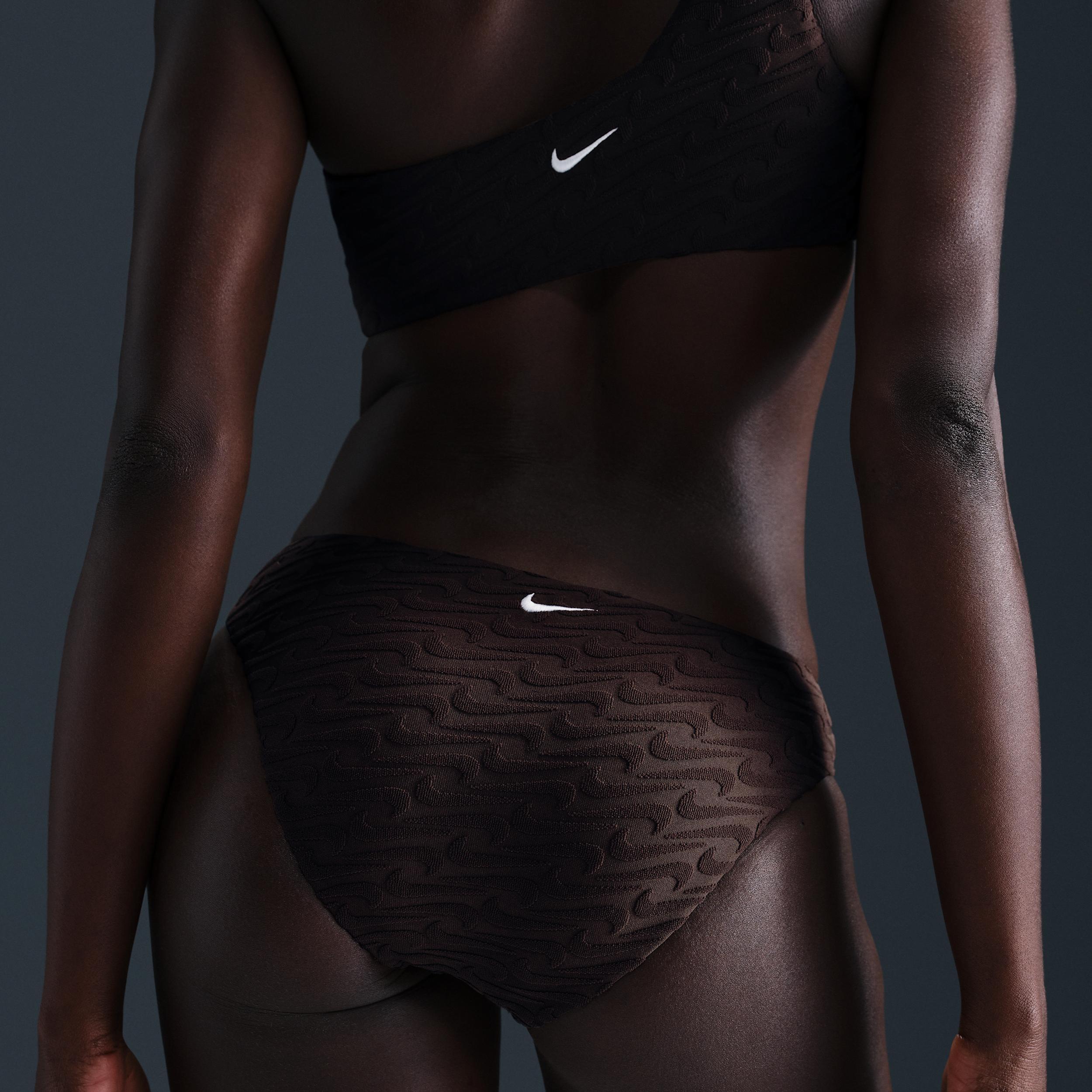 Nike Women's Swim Swoosh Link Terry Hipster Bikini Bottom Product Image