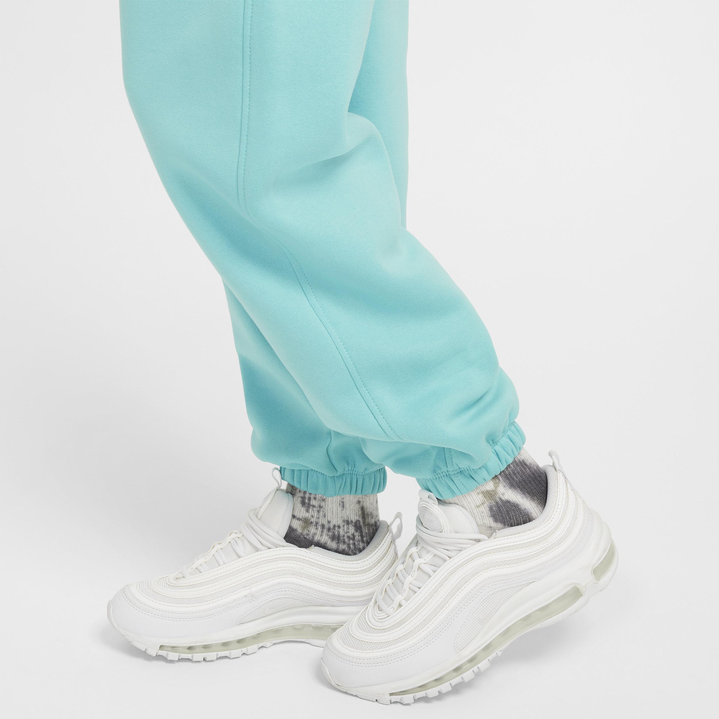 Nike Kids' Club Cotton Blend Fleece Sweatpants in Green Frost/Vintage Green at Nordstrom Product Image