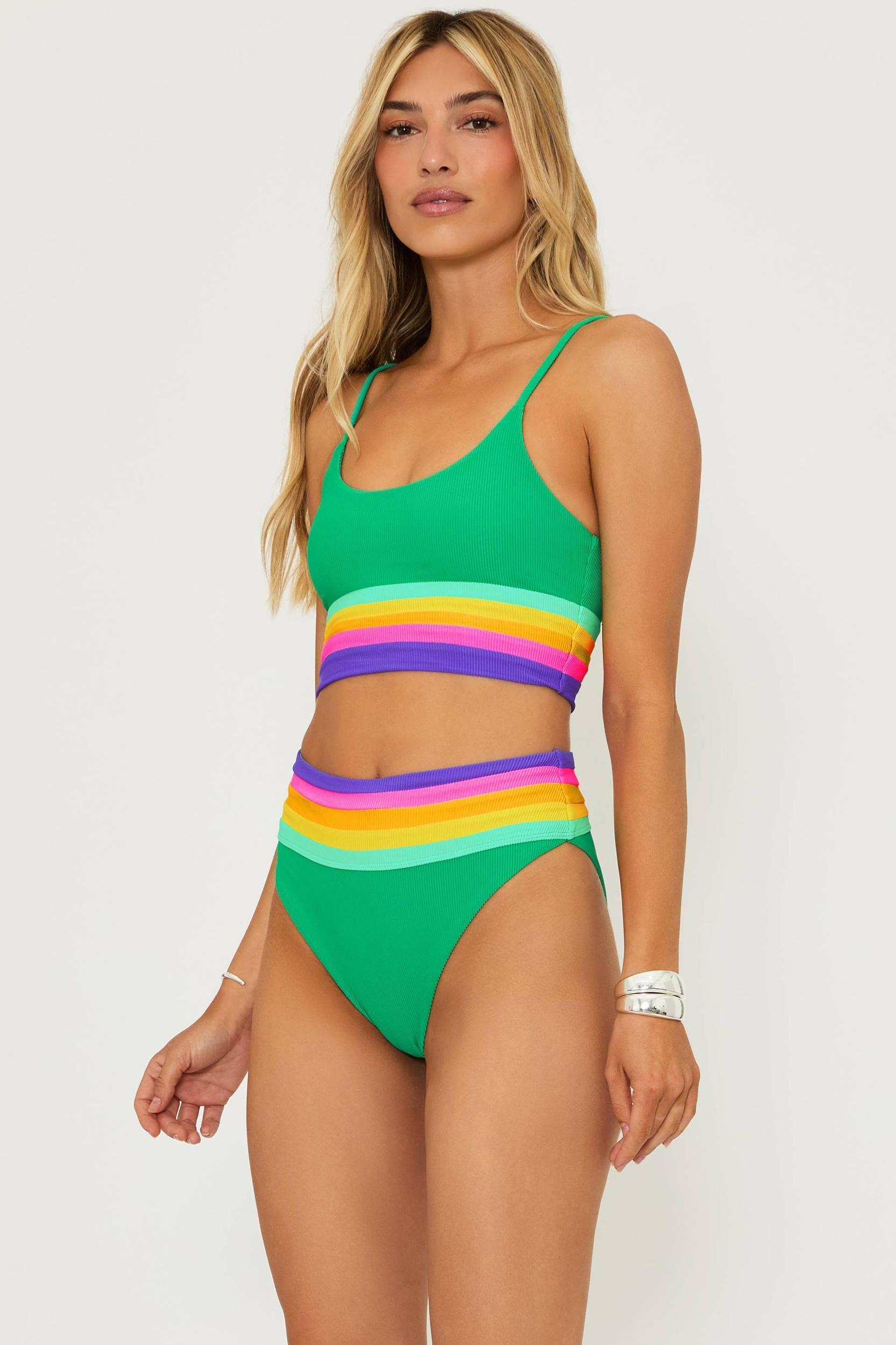 Mae Top Technicolor Colorblock Product Image