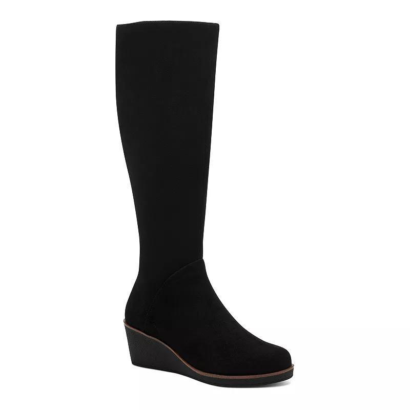 Aerosoles Binocular Womens Suede Knee-High Boots Product Image