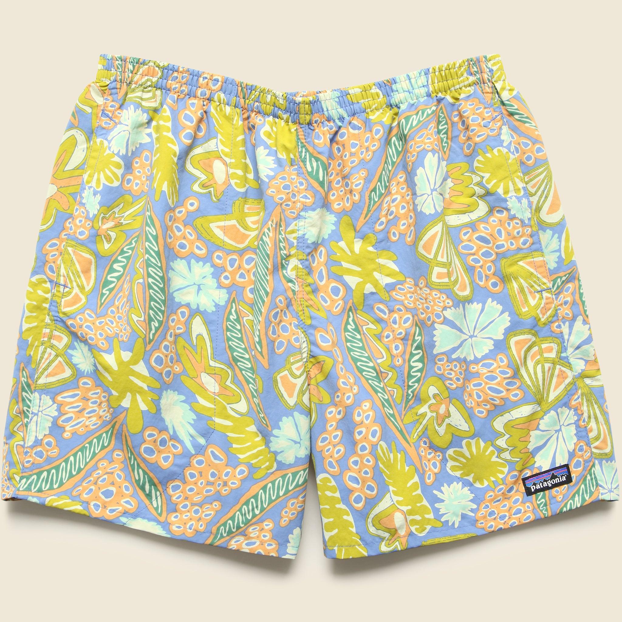 5" Baggies Shorts - Flourish Abundant Blue Product Image
