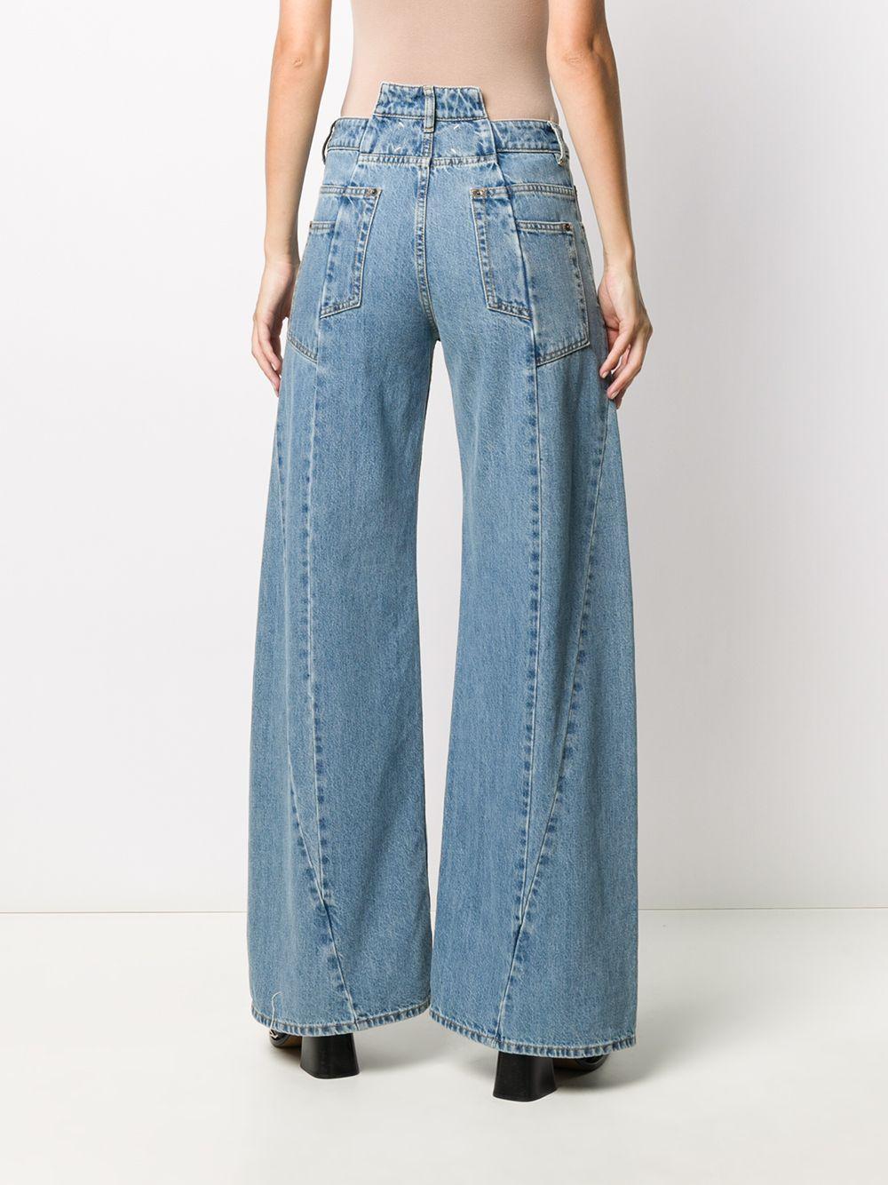 Décortiqué wide-leg jeans Product Image