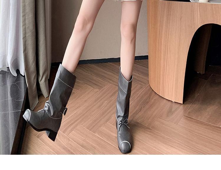 High Waist Plain Wide Leg Shorts Product Image