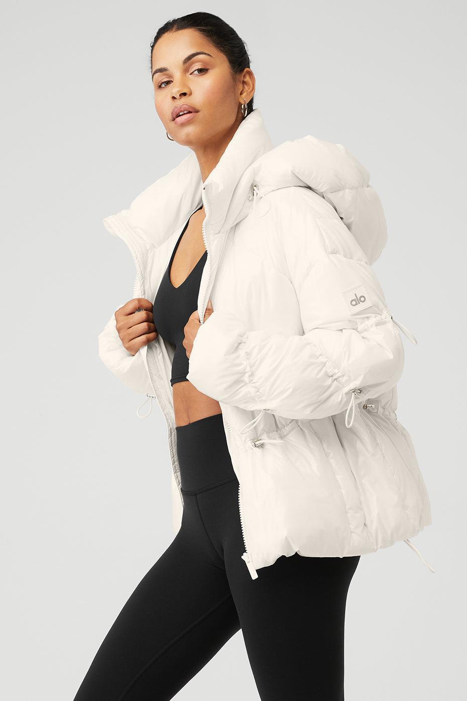 Alo Yoga | Stunner Puffer Jacket White Product Image