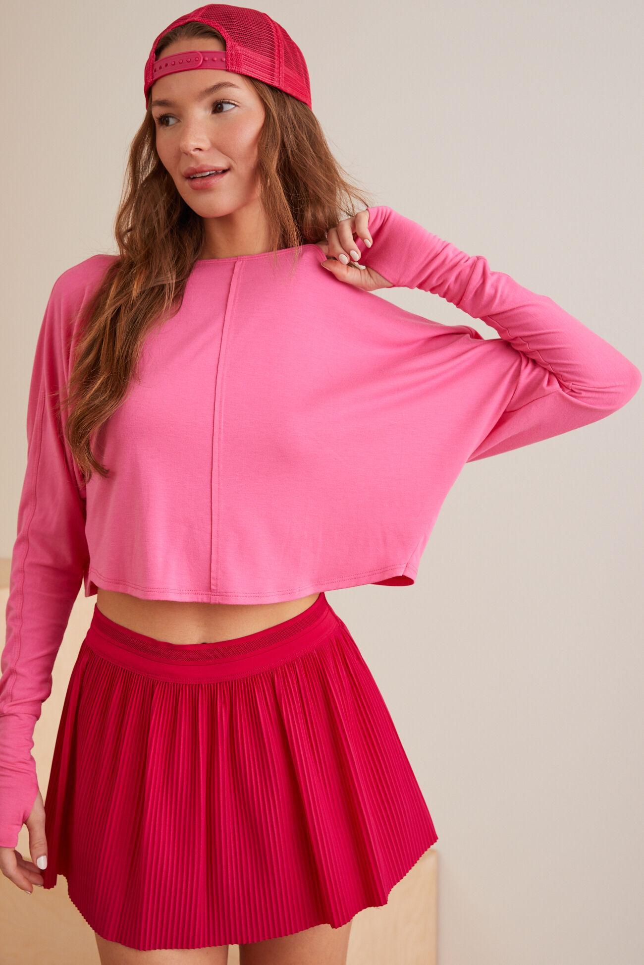 Sprint Layered Back Long Sleeve Top Product Image