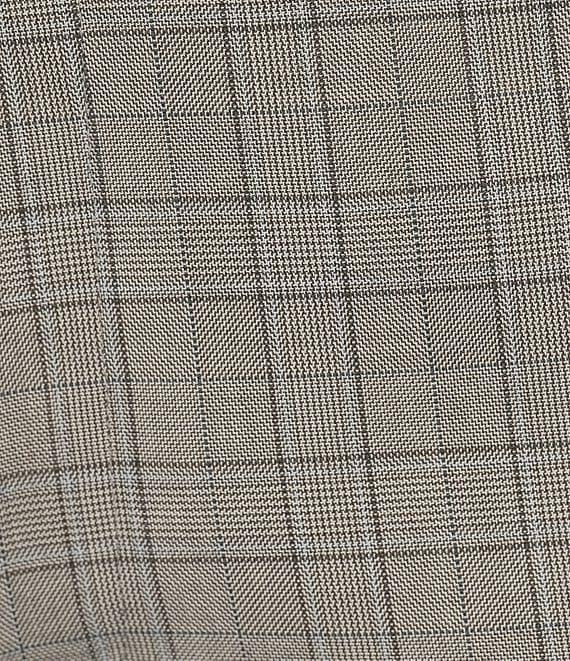 Roundtree & Yorke travelSMART Straight Fit Plaid Ultimate Comfort Dress Pant Product Image