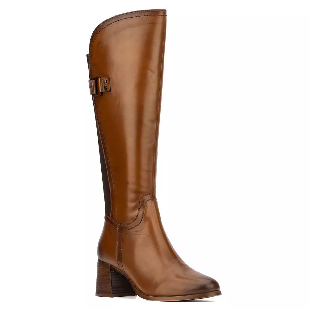 Vintage Foundry Co. Zuly Women's Leather Knee-High Boots, Size: 6 Product Image