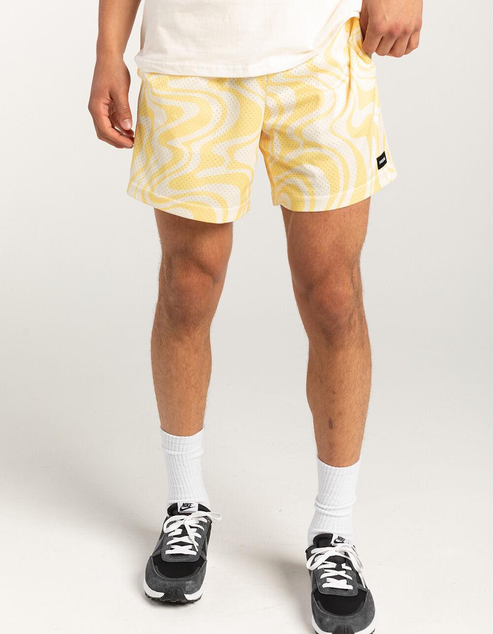 RSQ Mens 6" Mesh Shorts - RED COMBO Product Image