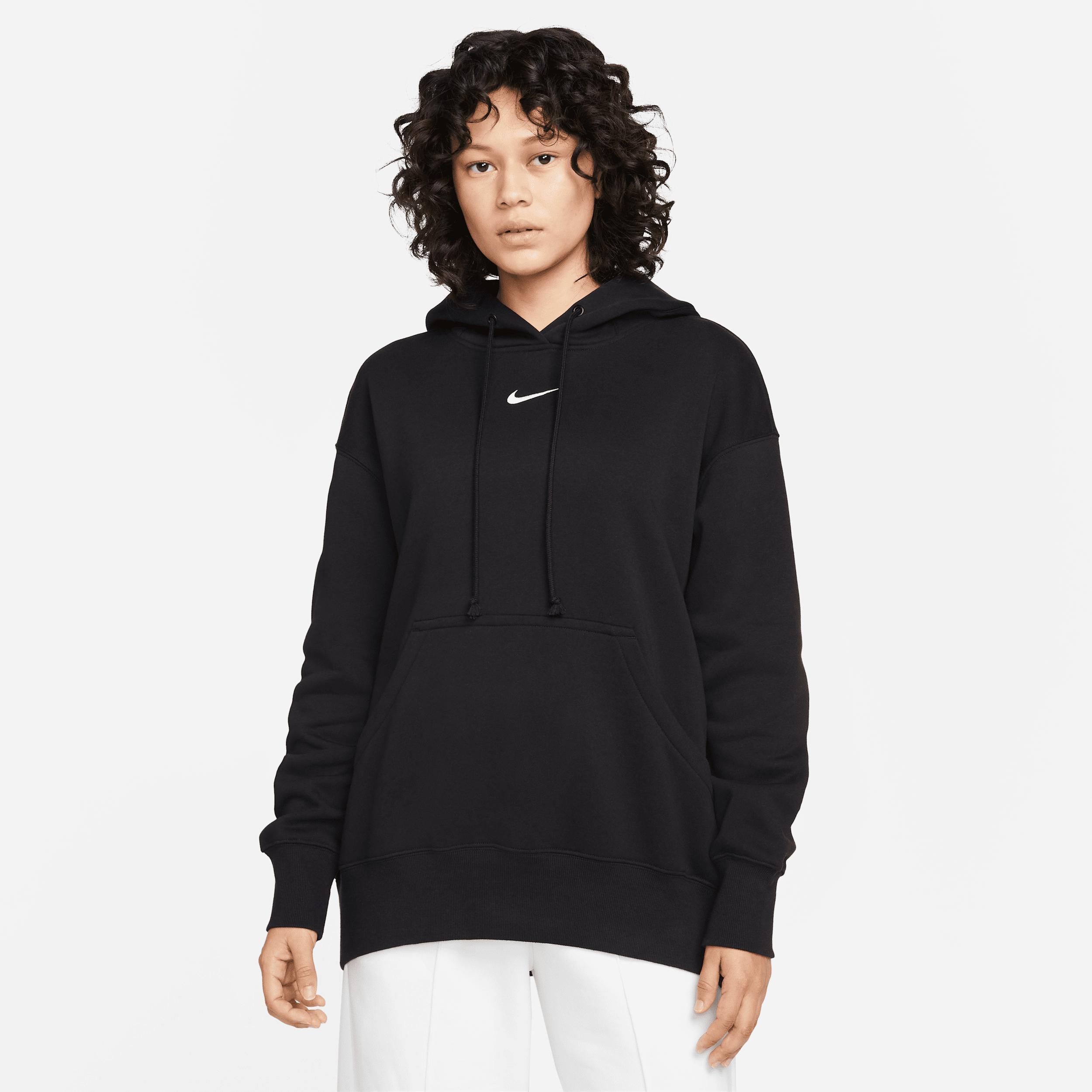 Nike Phoenix Fleece hoodie in black Product Image