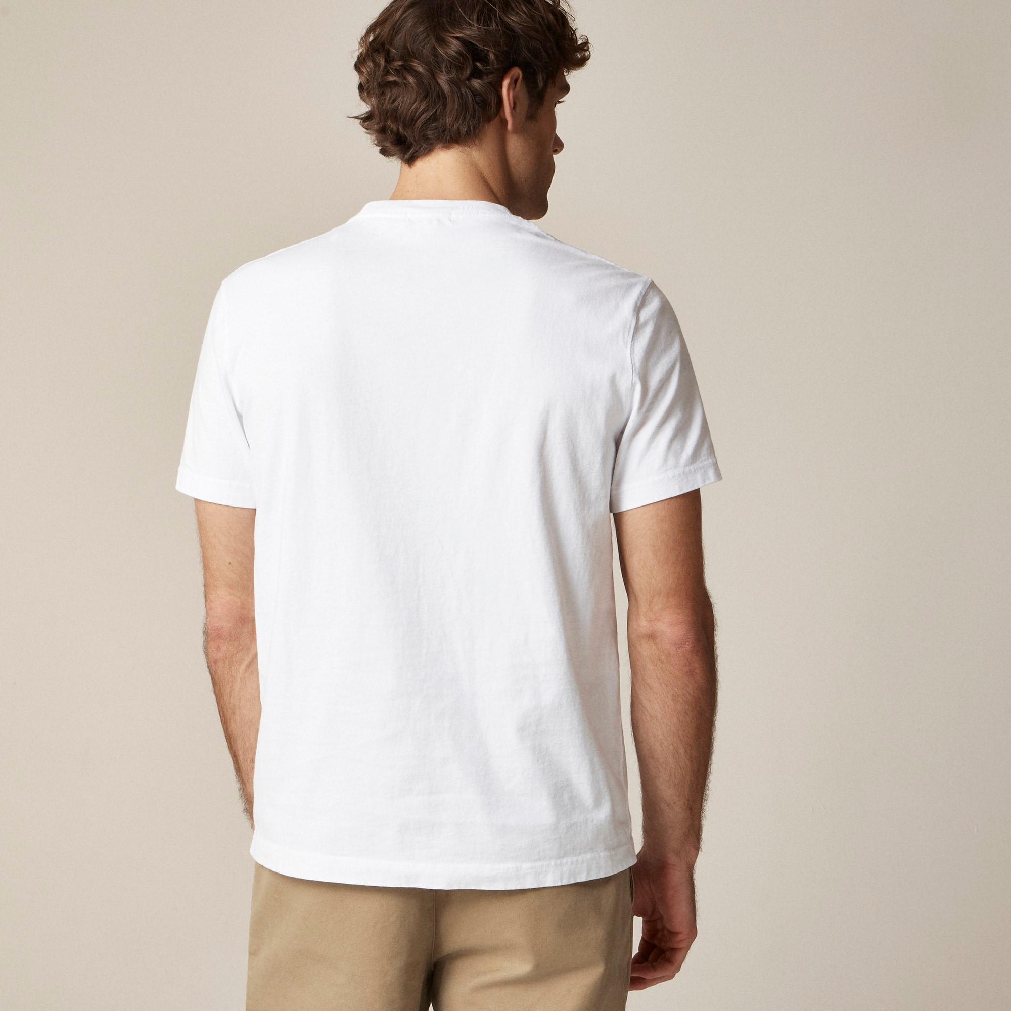 Relaxed premium-weight cotton T-shirt Product Image