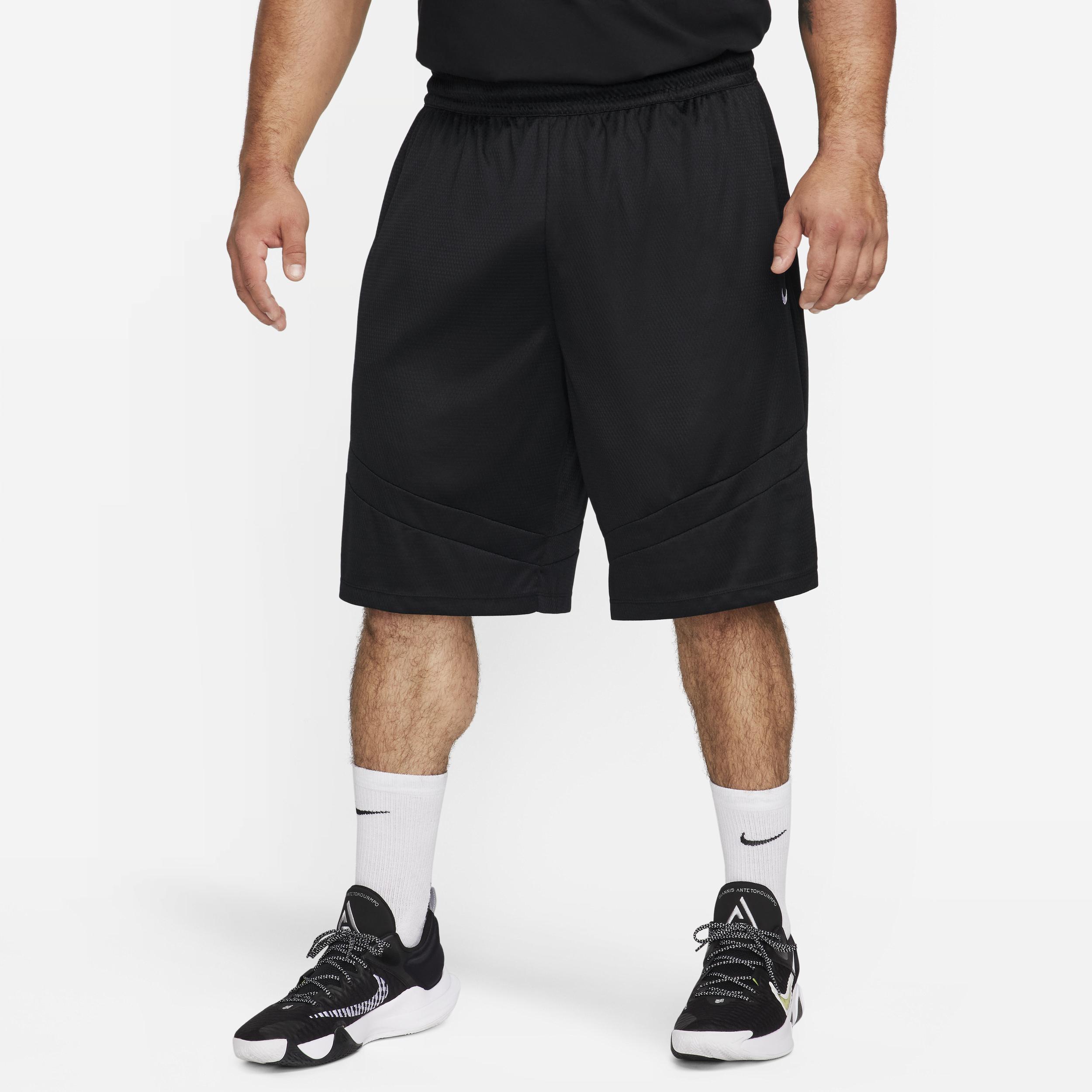 Men's Nike Dri-FIT Icon 11-in. Basketball Short, Size: Small, Black Black Product Image
