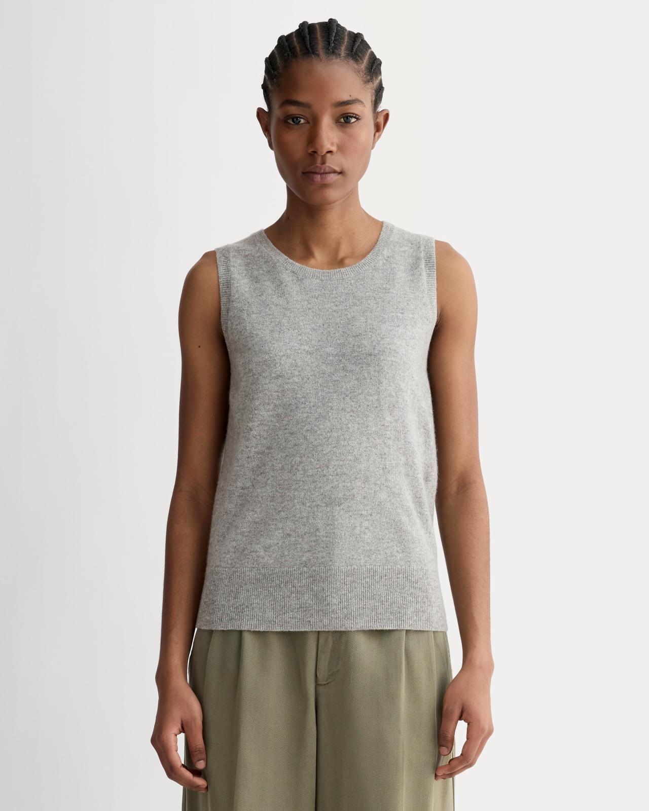 The Classic Tank in Cashmere Product Image