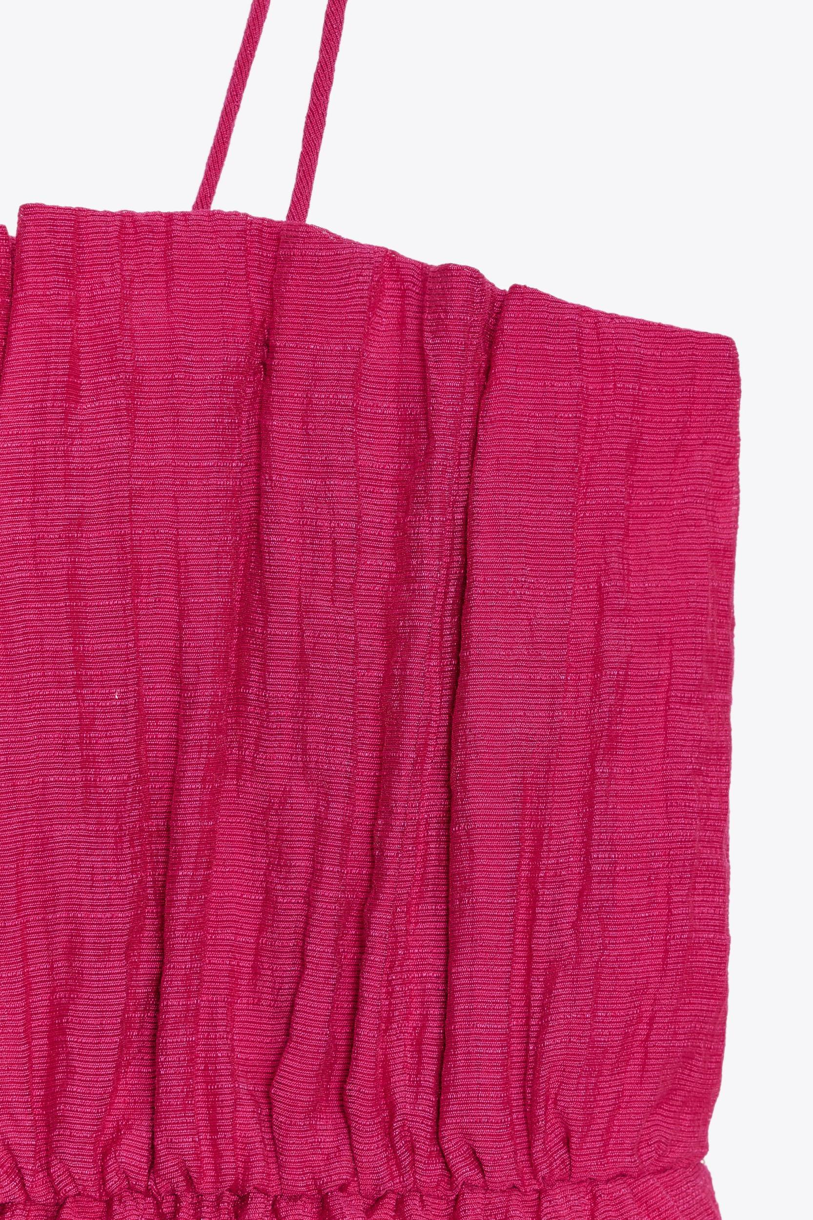 PRINTED ELASTIC CROP TOP Product Image