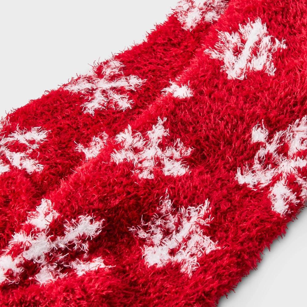 Womens Snowflake Cozy Low Cut Socks - Auden 4-10 Product Image