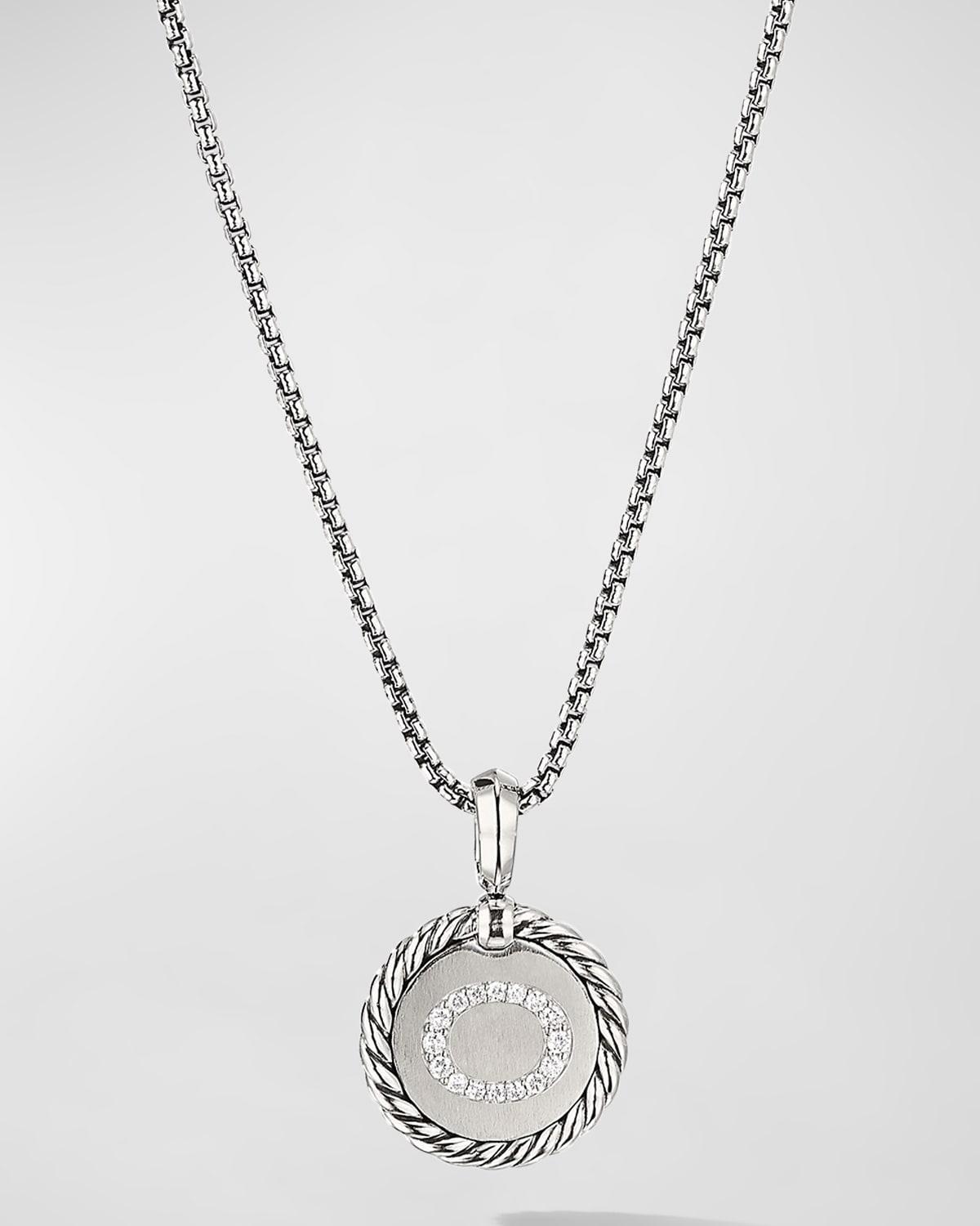 David Yurman Sterling Silver Cable Collectibles Initial Charm Product Image