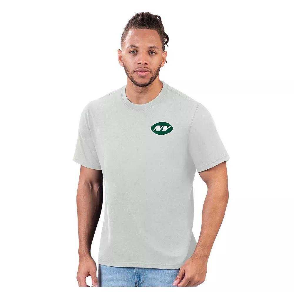 Men's Margaritaville Gray New York Jets Flip Flop T-Shirt, Size: XL, Grey Product Image