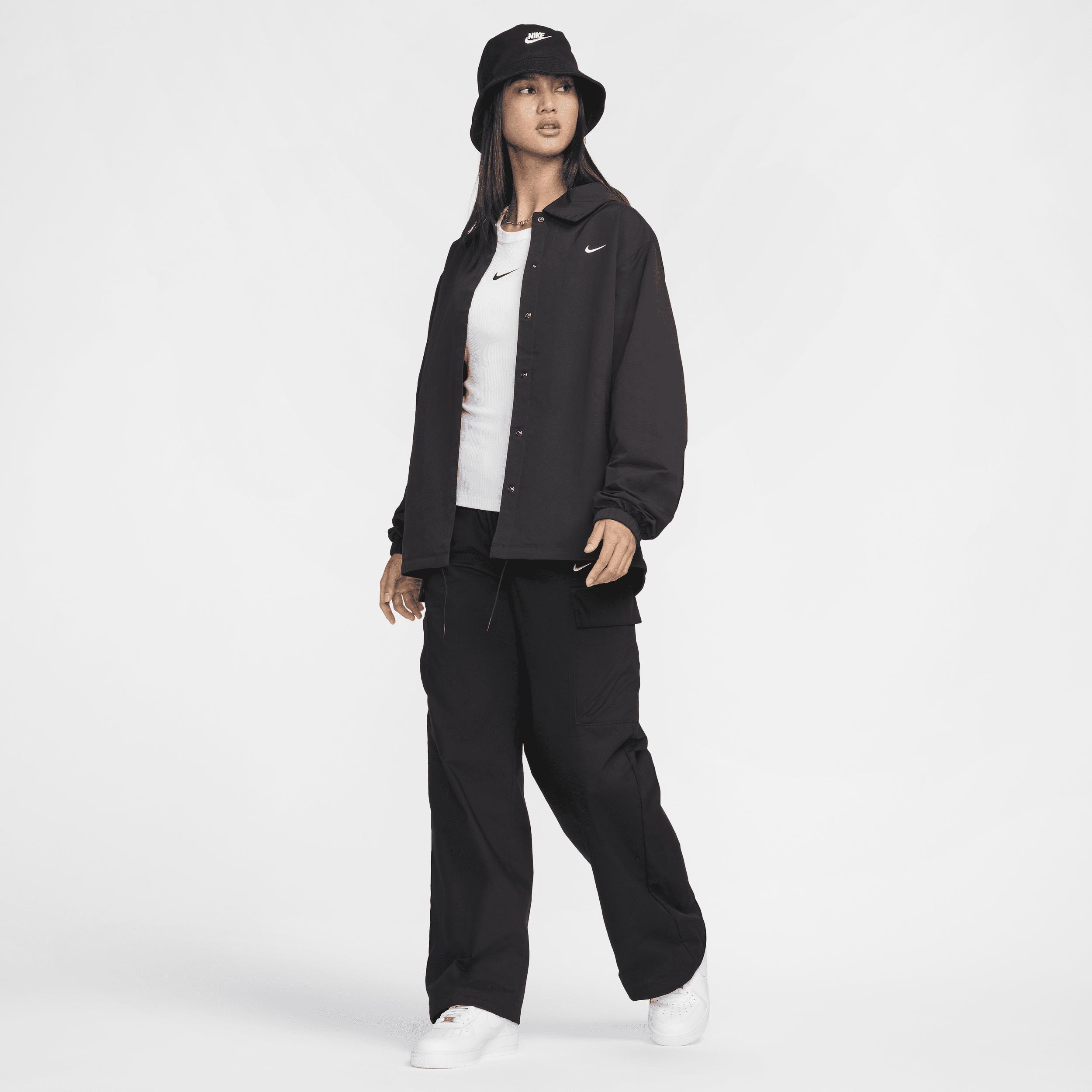 Nike Sportswear Essential Women's Oversized UV Woven Coaches' Jacket Product Image