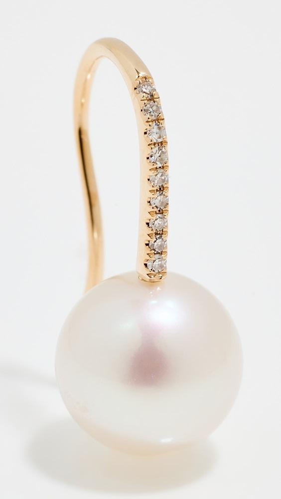 EF Collection Pearl Ball Drop Earrings | Shopbop Product Image