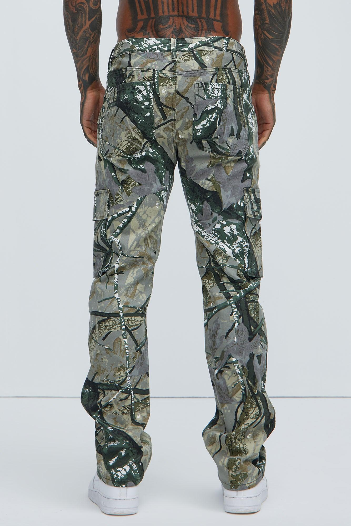 Harvy Straight Pants - Camouflage Product Image
