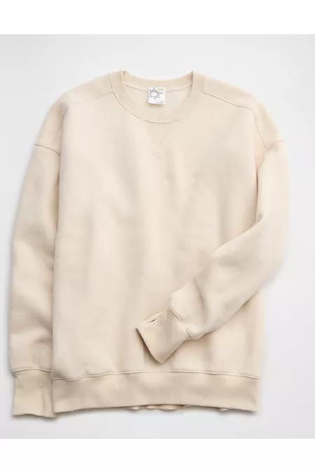 OFFLINE By Aerie Cloud Fleece Oversized Crewneck Women's Product Image