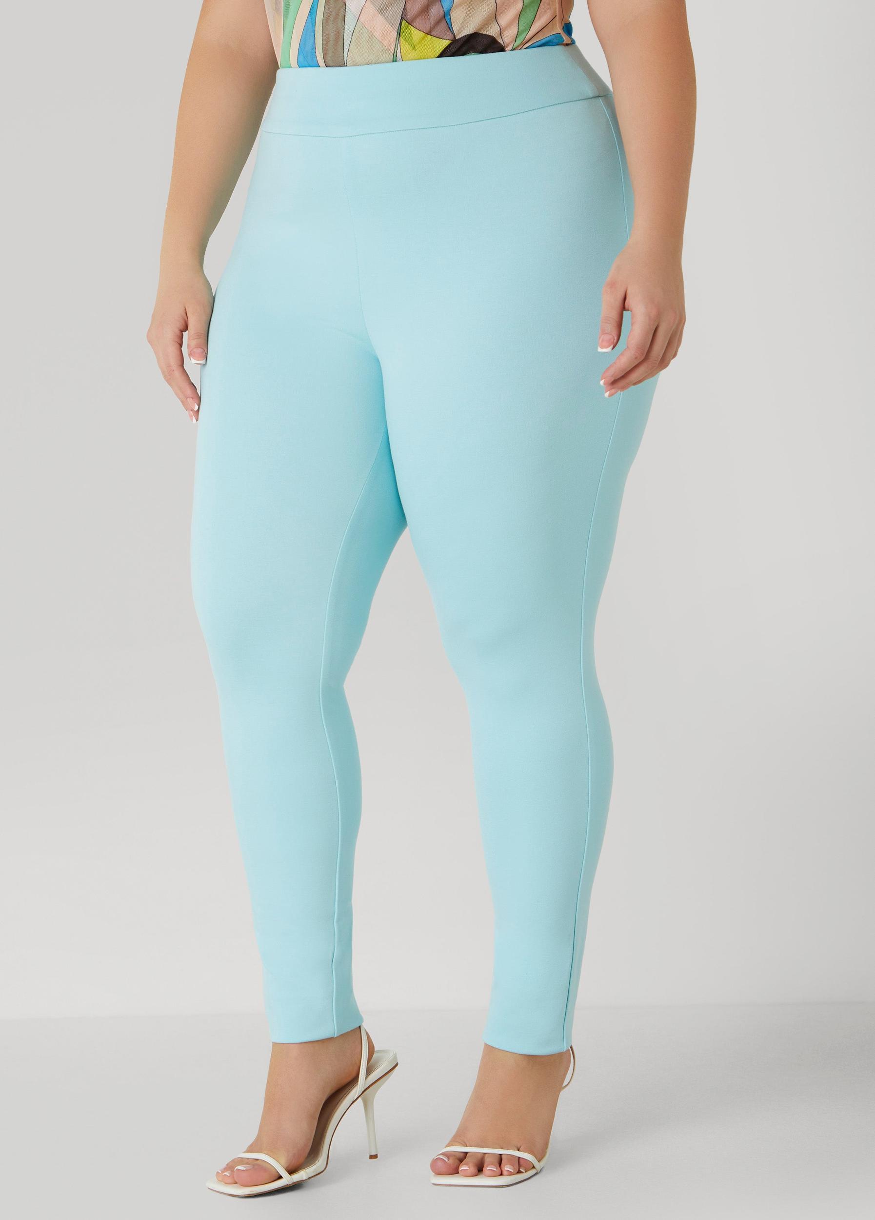High Rise Pull On Ponte Leggings Product Image