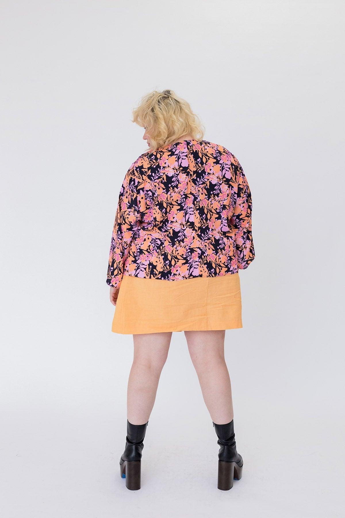 Libra Top - Night Garden Product Image
