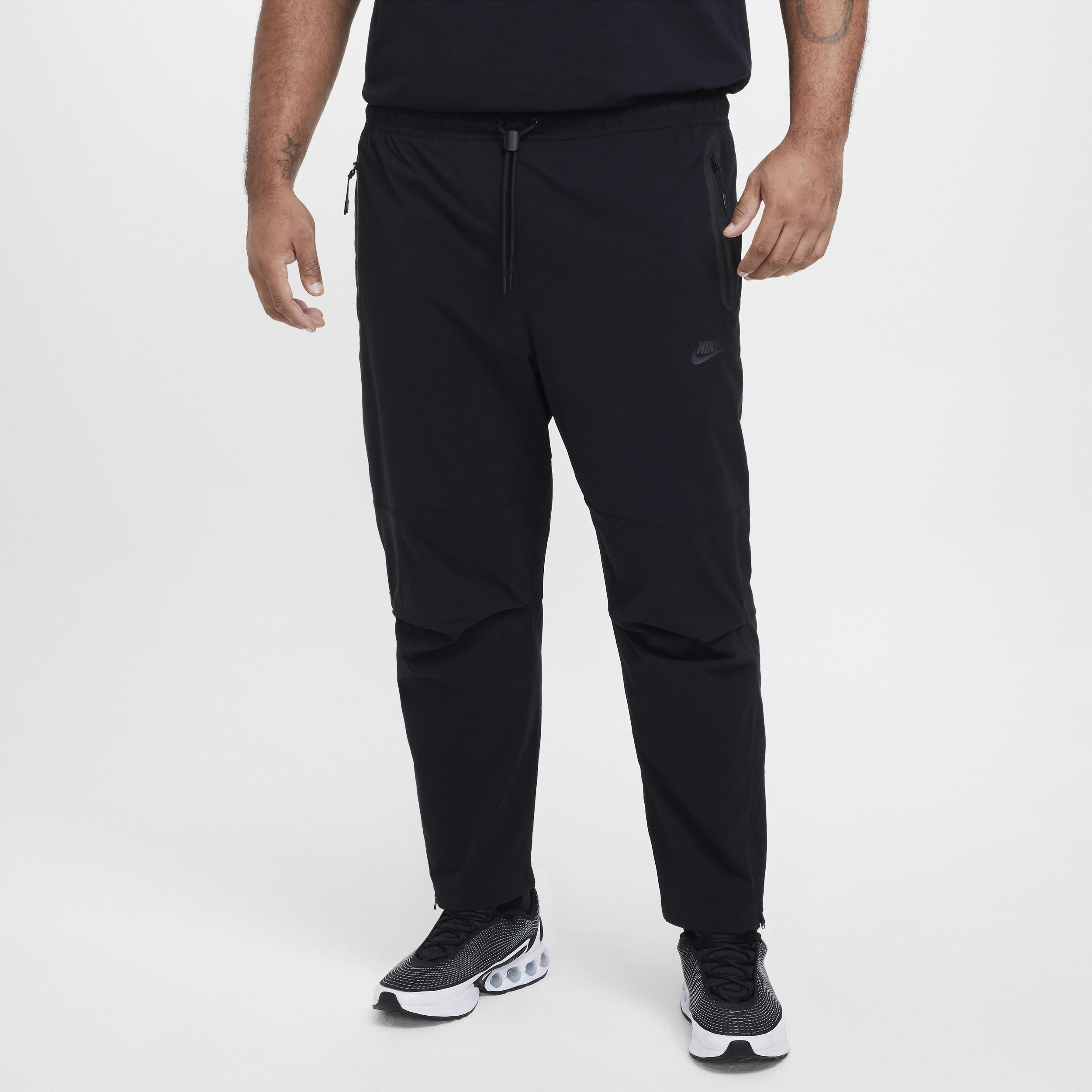 Nike Mens Tech Woven Pants in Black Product Image