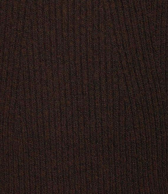 Gianni Bini Matilda Wool Blend Knit Ribbed Scoop Neck Bodycon Tank Mini Dress Product Image