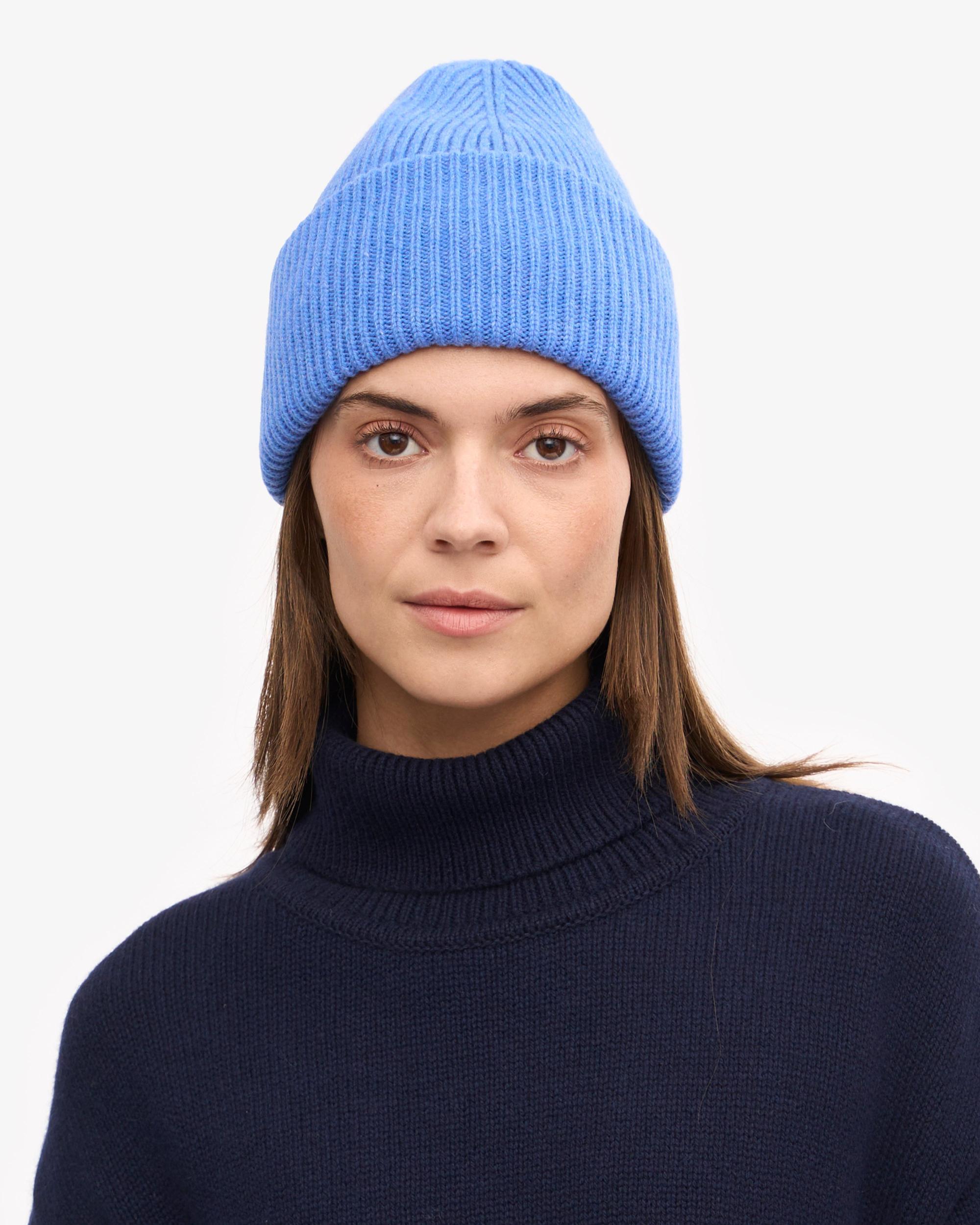 Merino Wool Hat - Magenta Blaze Product Image