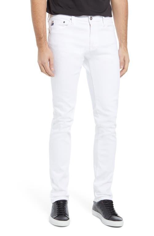 Ag Tellis 34 Slim Fit Jeans in White Product Image
